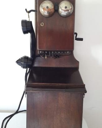 Telefono fatme in legno primi 1900