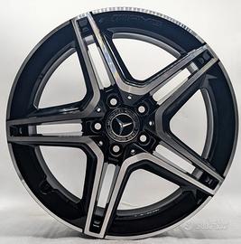4 cerchi lega mercedes classe a b cla r18 lt5381