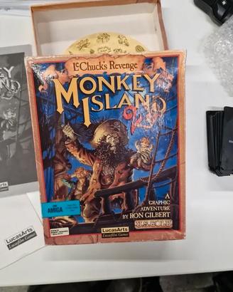 Monkey Island 2 AMIGA - 11 floppy completo