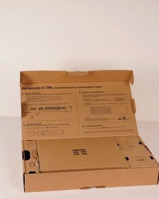 Modem router TIM Hub DGA4132 nero con scatola