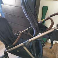 Passeggino gemellare fratellare cybex gazelle