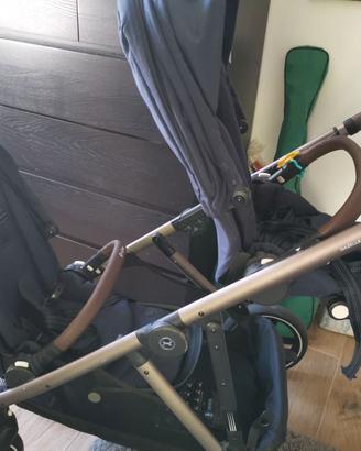 Passeggino gemellare fratellare cybex gazelle