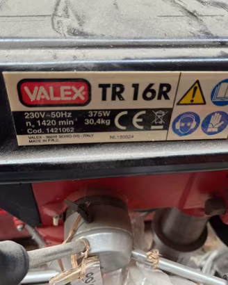 TRAPANO A COLONNA VALEX TR16R