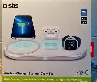 Caricatore  wirless cellulare/cuffiette/Smartwatch