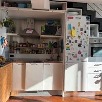 Cucina Bianca Top in Inox