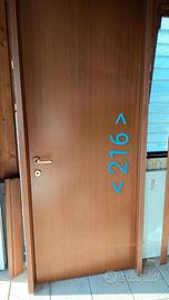 Porta da interno in VERO LEGNO con telaio - Batten