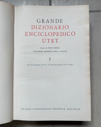 Enciclopedia UTET 1967 Completa 24 Volumi