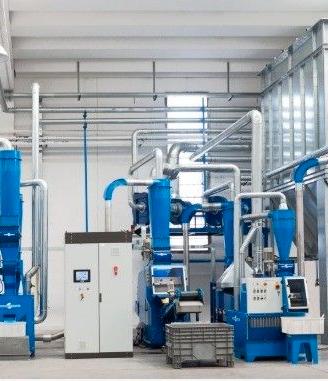 IMPIANTO TRITURAZIONE  CAVI ELETTRICI