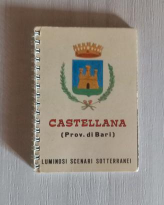 Libretto Souvenir Grotte di Castellana Anni 60/70