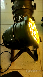 9 Pz - PAR 64 AT3 Litecraft  Luci LED professional