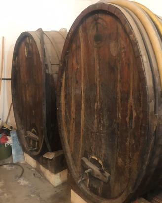 Botti in rovere antiche