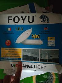 7 pannelli Led luce bianco fredda 