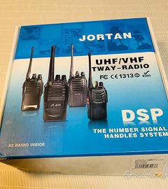 Ricetrasmittenti Jortan JT-610 VHF/UHF (2 pz)