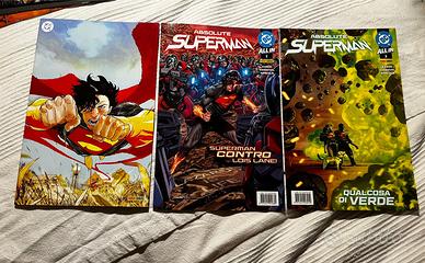 Absolute Superman Fumetti 1-3