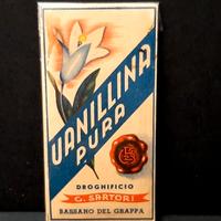 Bustina Vanillina G. Sartori d' Epoca