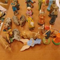 lotto statuine presepe antiche