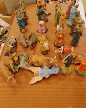 lotto statuine presepe antiche