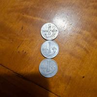 monete vecchie" 1 lira con cornucopia" 