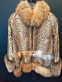 Pellicciotto leopardato tg 46