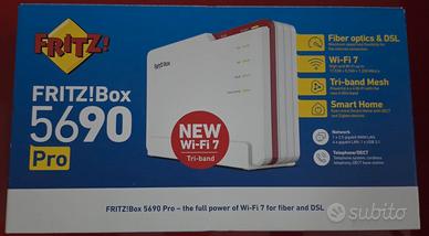 AVM Fritz!Box 5690 Pro - Wi-Fi 7 - Come NUOVO