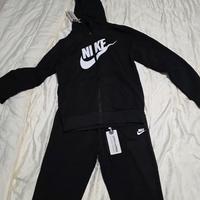 Tuta sportiva uomo/unisex Nera - Nuova con cartell