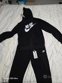 Tuta sportiva uomo/unisex Nera - Nuova con cartell