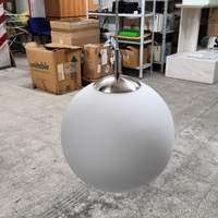 Lampadario a soffitto a sfera opaco moderno