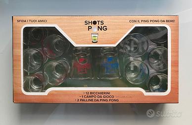 Shots pong il gioco alcolico