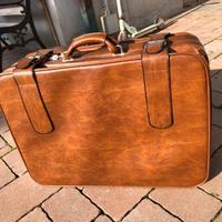 Valigia vintage semi rigida