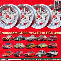 4 pz cerchi Fiat Lancia Autobianchi Cromodora CD66