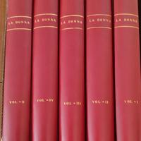 Enciclopedia della Donna in 5 volumi anni '70