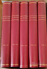 Enciclopedia della Donna in 5 volumi anni '70