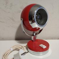 lampada space age anni '70 di Reggiani 