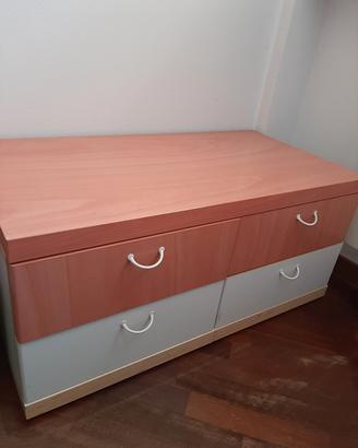 camera bimba con ponte