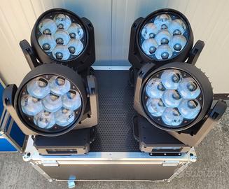 N.4 Teste mobili led Aura X + flight case