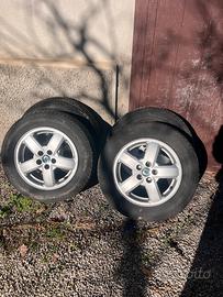 Gomme estive195/65R15, cerchi in lega +ruotino