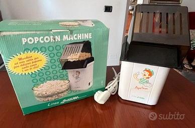 MACCHINA POP CORN VINTAGE LINEA AZZURRA