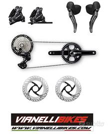 GRUPPO SHIMANO GRAVEL RX820 1X12 SPEED DISC