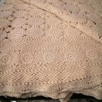 copriletto matrimoniale fatto all uncinetto 