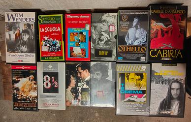 VHS videocassette varie