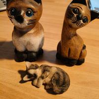 Tris gattini soprammobile