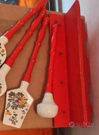 Decorazione set di utensili da cucina