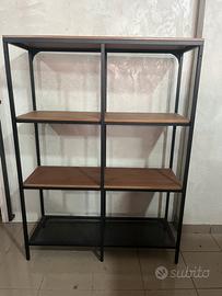 Scaffale Fjallbo Ikea ferro e legno