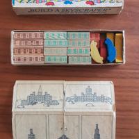 Gioco vintage mattoncini Build a Skyscraper Jury