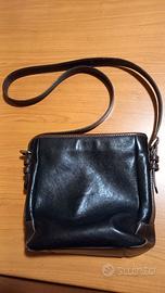 tracolla in vera pelle ARMANI