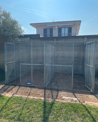 Gabbie zincate 2 posti