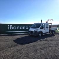 Fiat DUCATO cassone e grù 7 posti