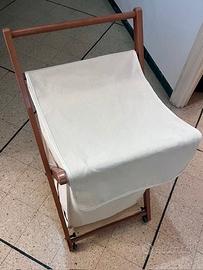 Foppapedretti Carrello Porta Biancheria Angel Noce