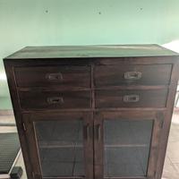 vetrinetta etnica in teak