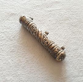 Ciondolo pendente porta Taweez amuleto in argento